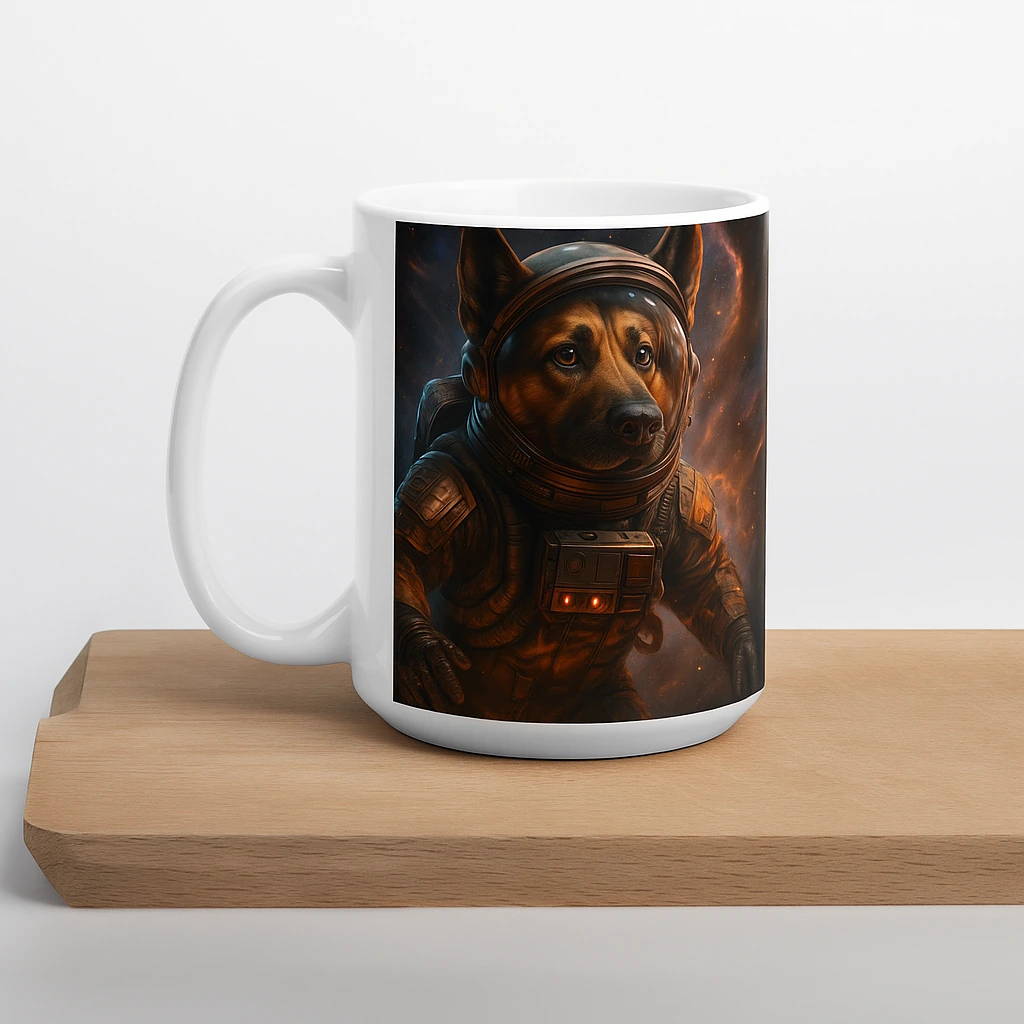 Custom Coffee Mug with Pet Design